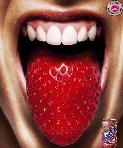 sa a le gout de fraise je convirme
